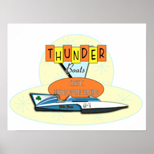 Poster clássico de Thunderboats