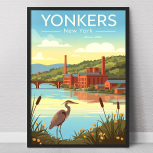 Poster Clássico Yonkers Nova York