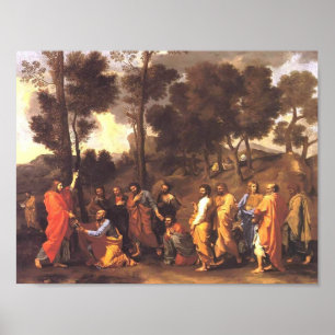 Poster Classificação de Nicolas Poussin-