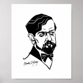 Poster Claude Debussy