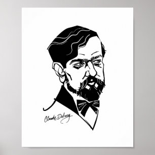 Poster Claude Debussy