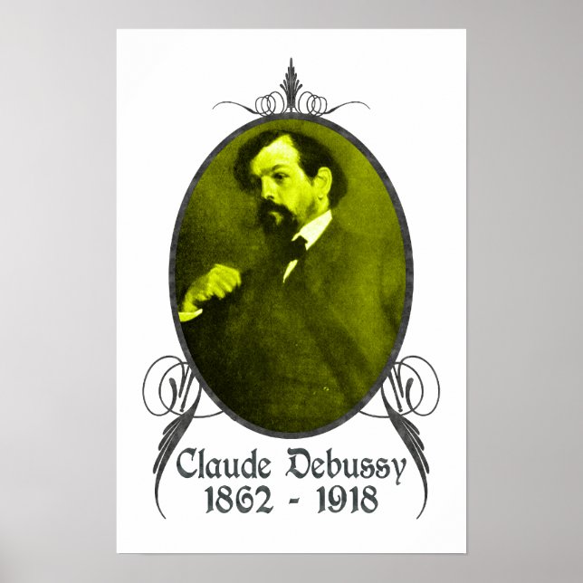 Poster Claude Debussy (Frente)