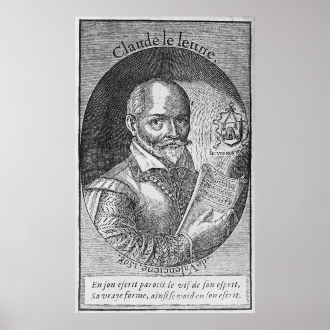 Poster Claude Le Jeune 1598 (Frente)