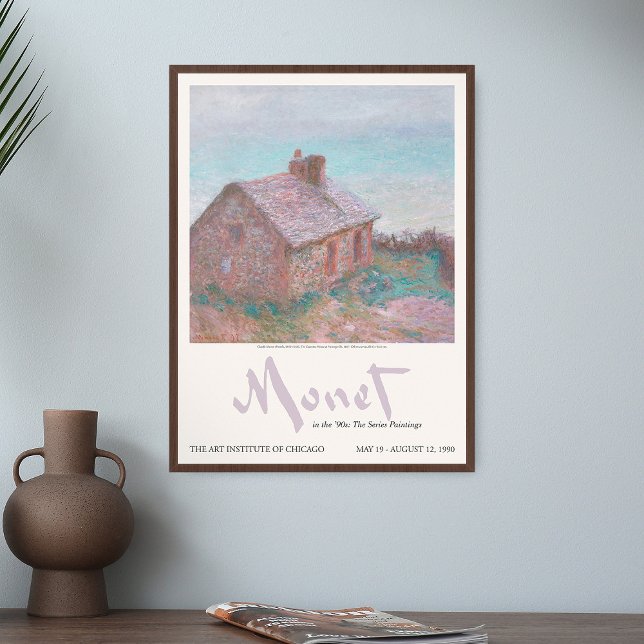 Poster Claude Monet A Alfândega De Varengeville Art (Criador carregado)