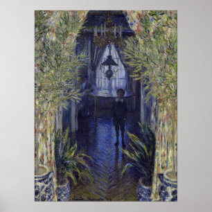 Poster Claude Monet A Canto do Apartamento
