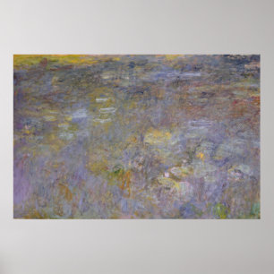 Pôster Claude Monet a lagoa de WaterLily