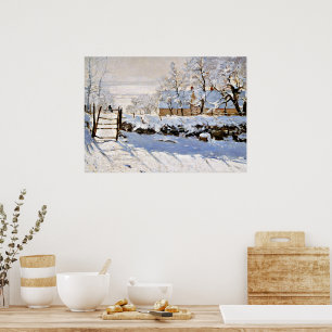 Poster Claude Monet - A Pega