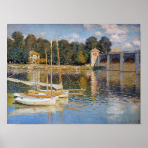 Poster Claude Monet - A Ponte Argenteuil