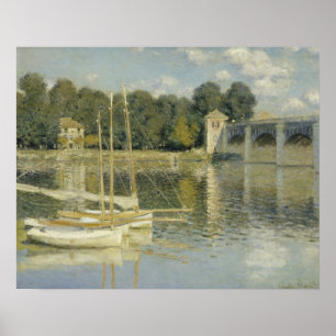 Pôster Claude Monet - A Ponte Argenteuil