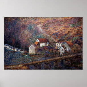 Poster Claude Monet - A Ponte em Vervy