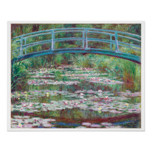 Pôster Claude Monet, A Ponte Japonesa