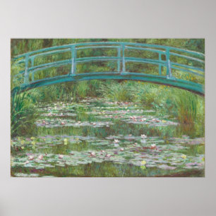 Pôster Claude Monet   A Ponte Japonesa, 1899