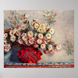 Pôster Claude Monet - A Vida Estática com os Cristâmato