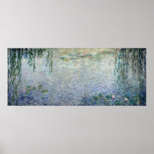 Poster Claude Monet   Águas-vivas