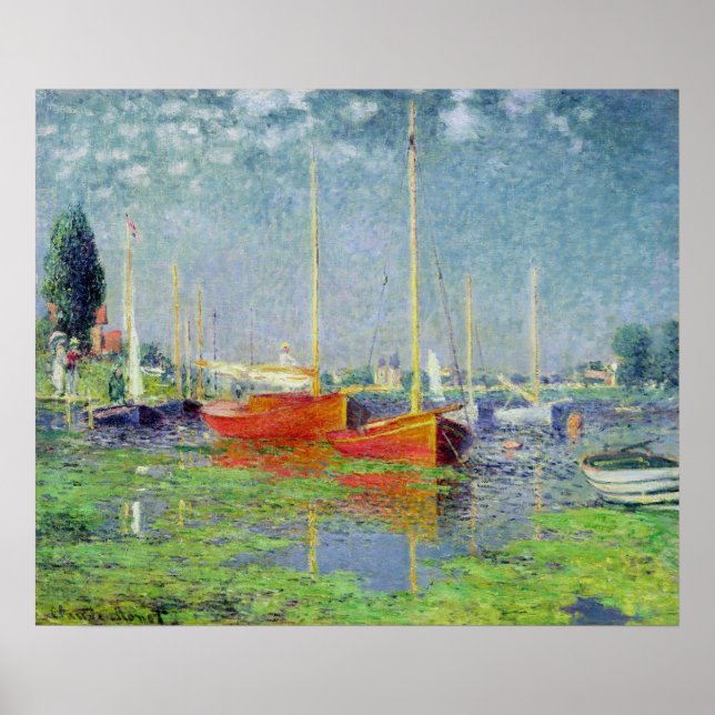 Pôster Claude Monet | Argenteuil, c.1872-5 (Frente)