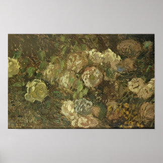 Poster Claude Monet art style