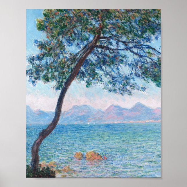 Poster Claude Monet - As Montanhas Esterel (Frente)