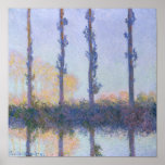Poster Claude Monet | As Quatro Árvores<br><div class="desc">As quatro árvores de Claude Monet � Bridgeman</div>