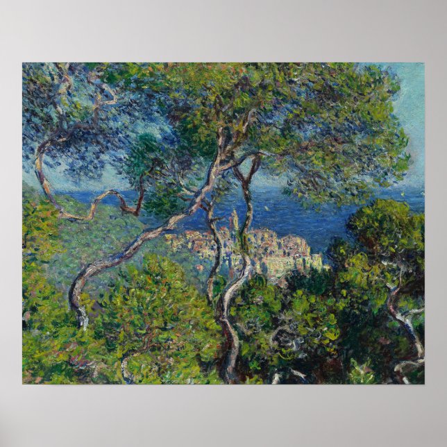 Poster Claude Monet - Bordighera (Frente)