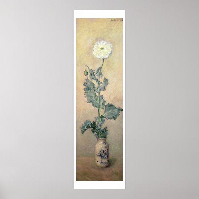 Poster Claude Monet | Branca, 1883 (Frente)