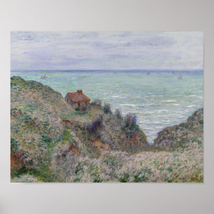 Pôster Claude Monet - cabine do relógio da alfândega