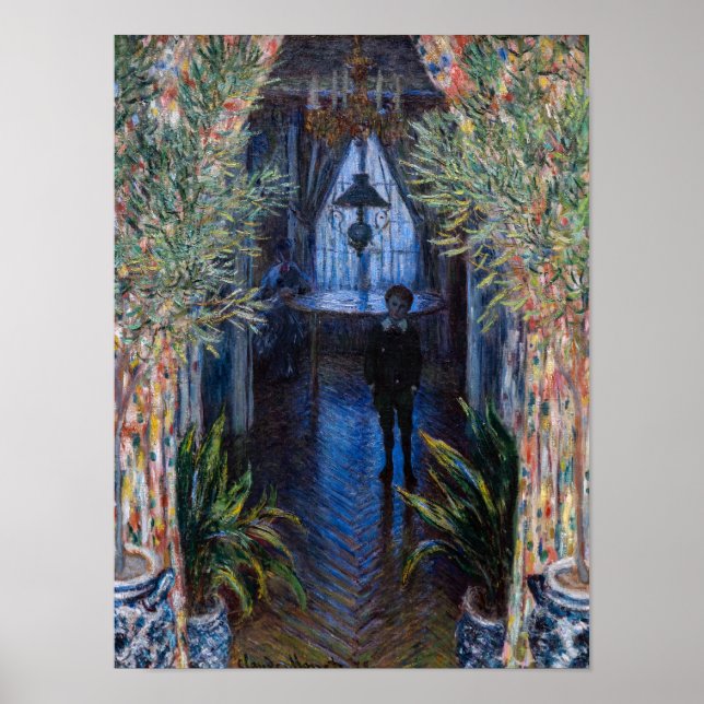 Poster Claude Monet - Canto da Sala (Frente)