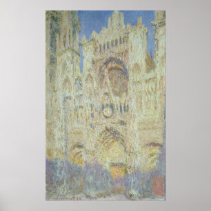 Poster Claude Monet   Catedral de Rouen em Sunset, 1894