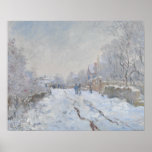 Pôster Claude Monet - Cena de Neve na Argentina<br><div class="desc">Cena de Neve na Argentina,  por Claude Monet,  1875. Óleo na canvas.</div>