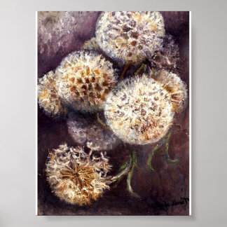 Poster Claude Monet - Dandelions Reproduction Art Impress