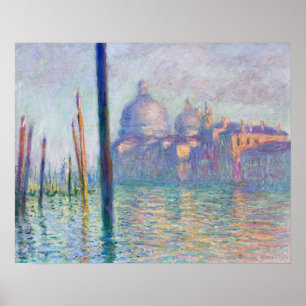 Poster Claude Monet - Grande Canal, Veneza