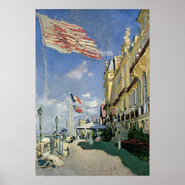 Poster Claude Monet | Hotel des Roches Noires (Frente)
