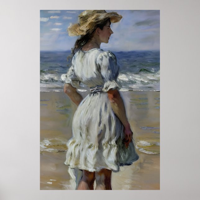 Poster Claude Monet Inspirou a paisagem (Frente)