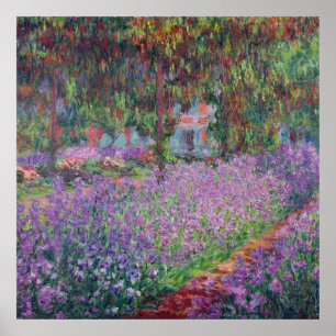 Poster Claude Monet   Jardim do Artista em Giverny