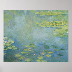 Poster Claude Monet - Lírios