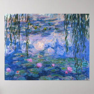 Poster Claude Monet - Lírios Água, 1916