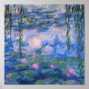 Poster Claude Monet - Lírios Água, 1916