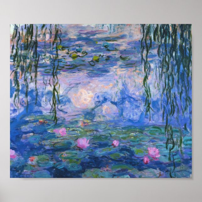 Poster Claude Monet - Lírios Água, 1916 (Frente)