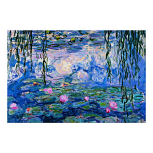 Pôster Claude Monet - Lírios Água, 1919,