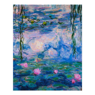 Pôster Claude Monet - Lírios Água 1919