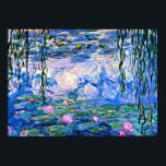 Pôster Claude Monet - Lírios Água, 1919<br><div class="desc">Monet painting of Water Lily, 1919, poster.</div>