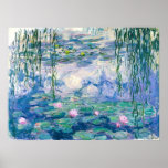 Pôster CLAUDE MONET - Lírios de água<br><div class="desc">CLAUDE MONET - Lírios de água Óleo em canvas; reprodução</div>