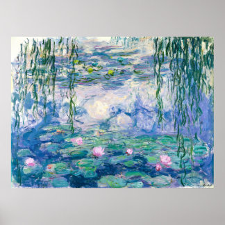 Pôster CLAUDE MONET - Lírios de água