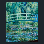 Poster Claude Monet - Lírios De Água E Ponte Japonesa<br><div class="desc">Claude Monet - Lírios E Ponte Japonesa (1899)</div>