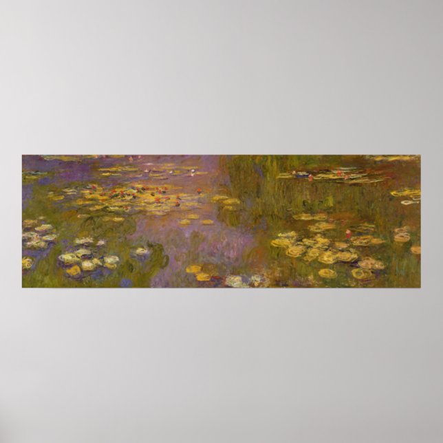Poster Claude Monet | Lírios De Água Ninfas (Frente)