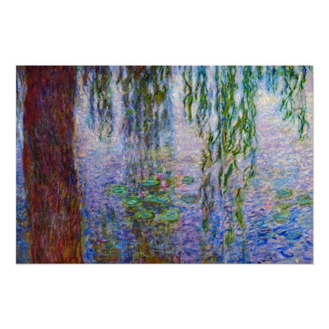 Pôster Claude Monet - Lírios Hídricos (Frente)