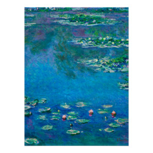 Pôster Claude Monet - Lírios Hídricos 1906