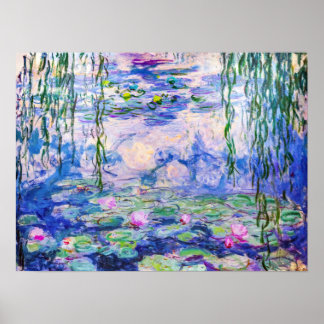 Poster Claude Monet - Lírios/Ninfas 1919