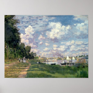 Pôster Claude Monet Marina na Argentina, 1872