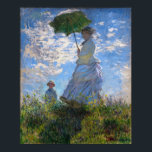 Pôster Claude Monet: Mulher com Parasol<br><div class="desc">Claude Monet foi fundador da pintura impressionista francesa, e o mais consistente e prolífico praticante da filosofia do movimento de expressar as percepções de alguém diante da natureza, especialmente quando aplicada à pintura paisagística ao ar livre. A pintura de 1875 Mulher com Parasol-Madame Monet e seu filho pertence a uma...</div>