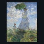 Poster Claude Monet- Mulher com um parasol<br><div class="desc">Claude Monet foi um artista impressionista, suas obras ainda inspiram pessoas até hoje. Decorem a vossa casa ou escritório com esta bela peça de arte! :)</div>